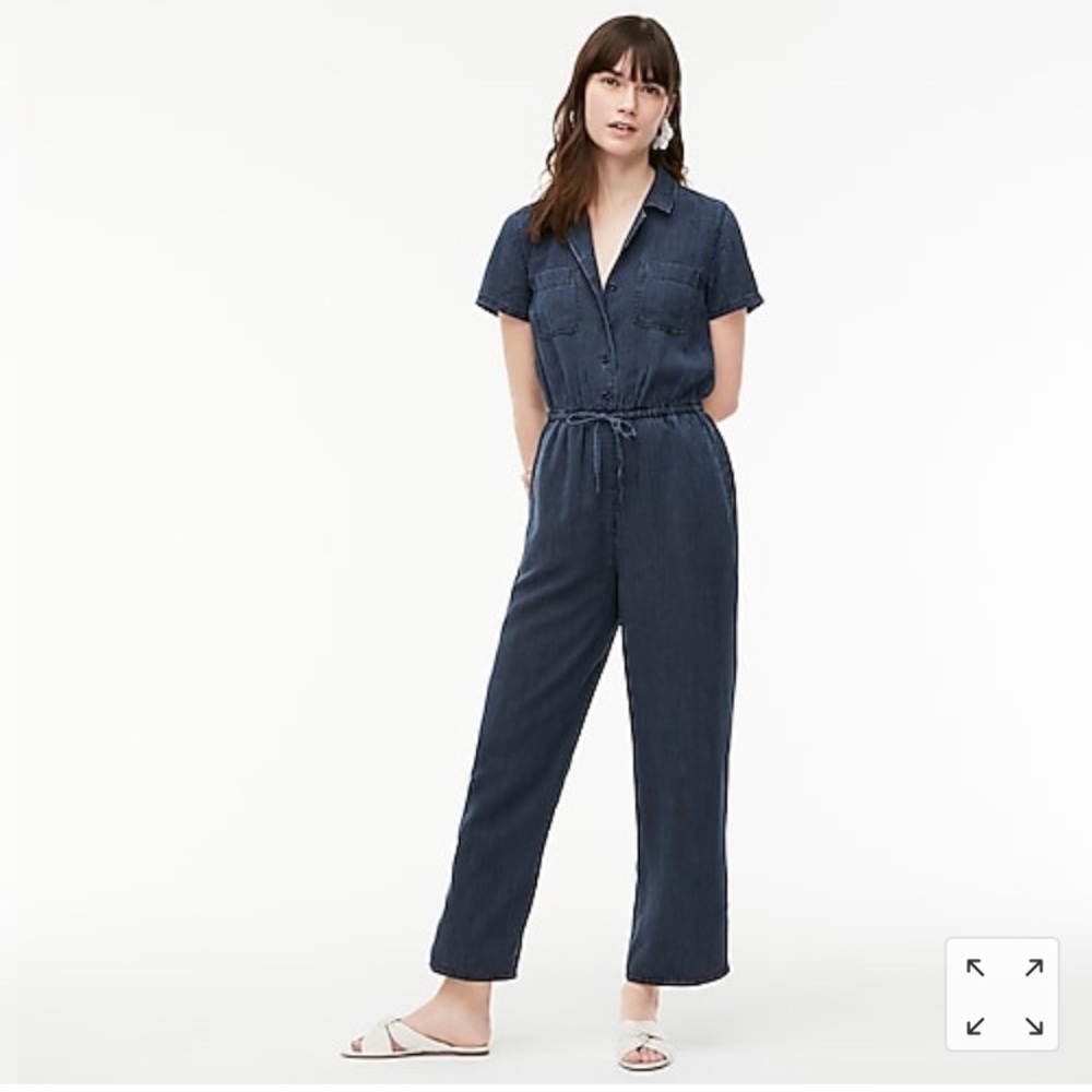 J Crew Short sleeve Jumpsuit 0